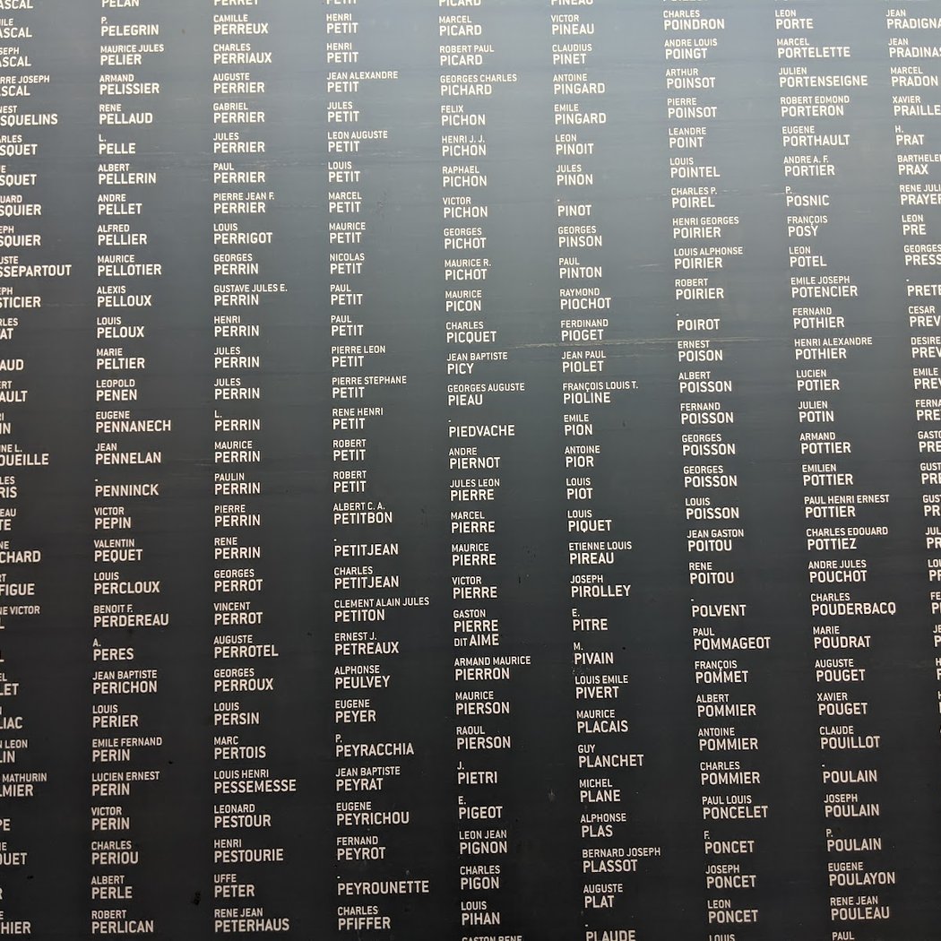 Memorial aux Morts de la Grande Guerre 1